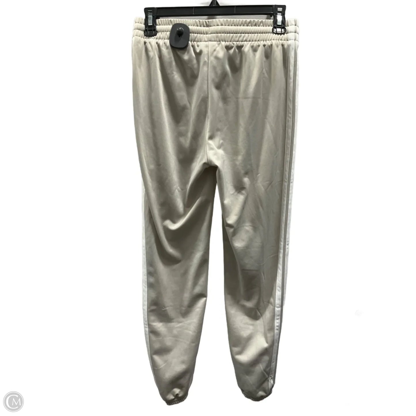 Athletic Pants By Adidas In Beige, Size: S