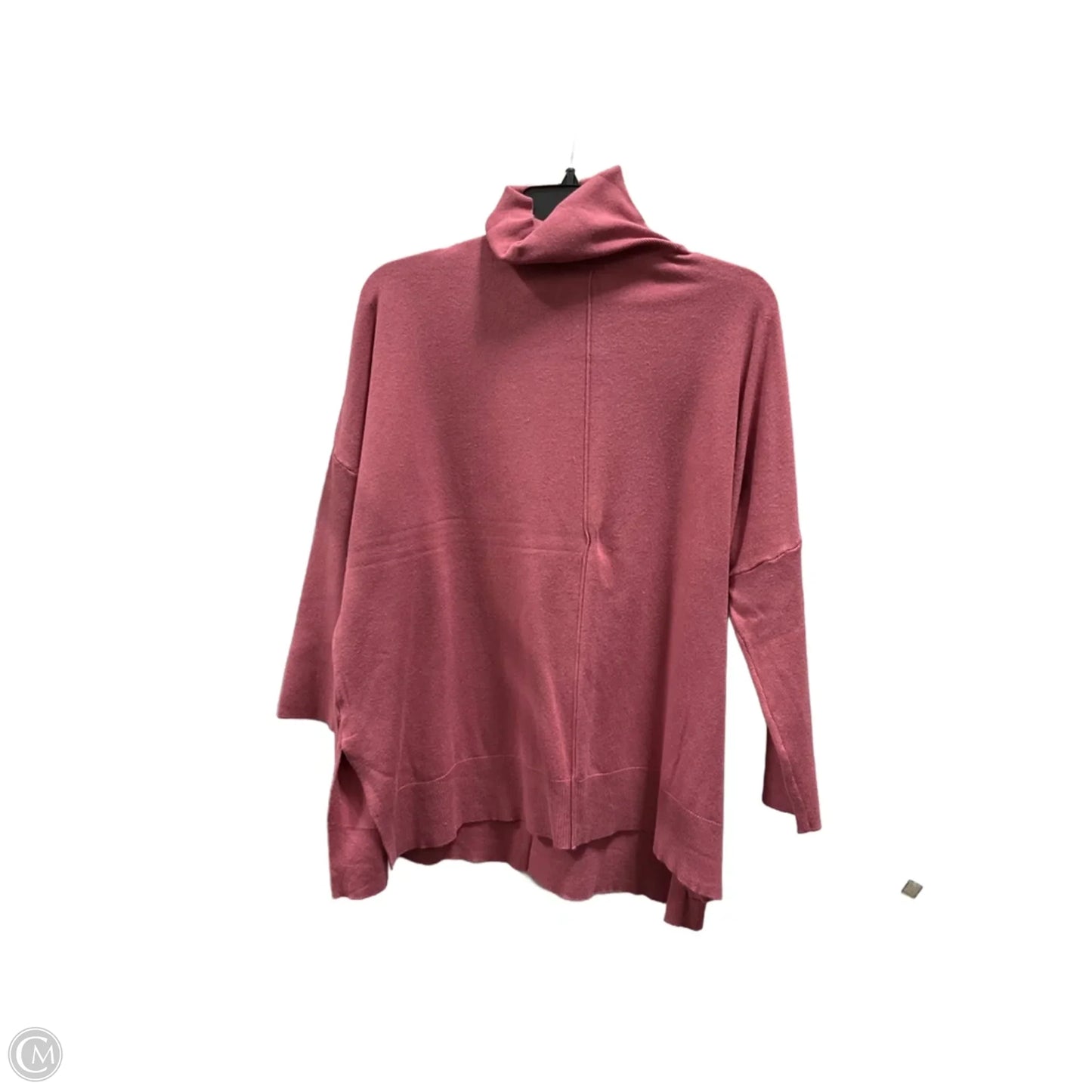 Top 3/4 Sleeve By Ann Taylor In Pink, Size: L