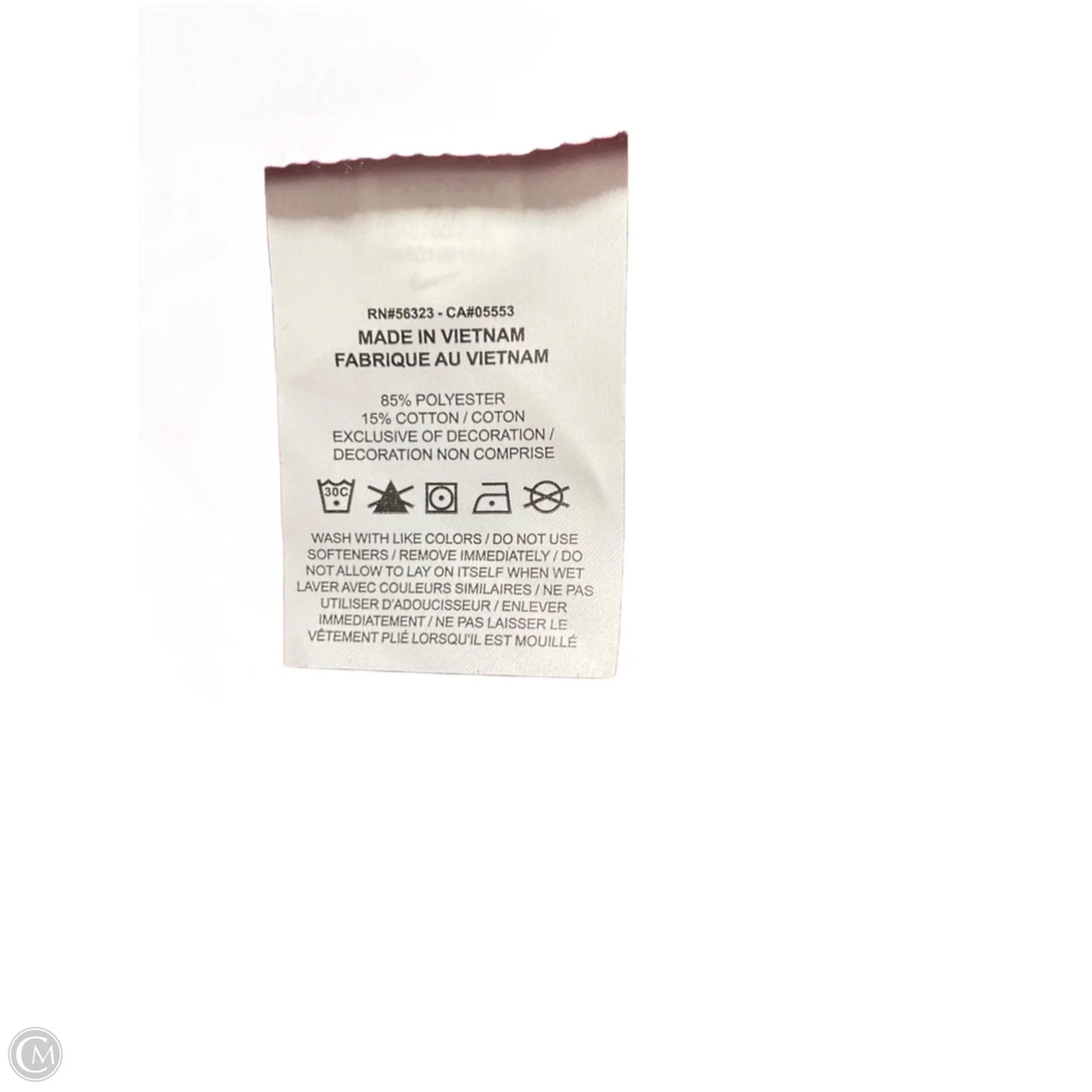 Athletic Tank Top By Nike Apparel In Pink, Size: Xl