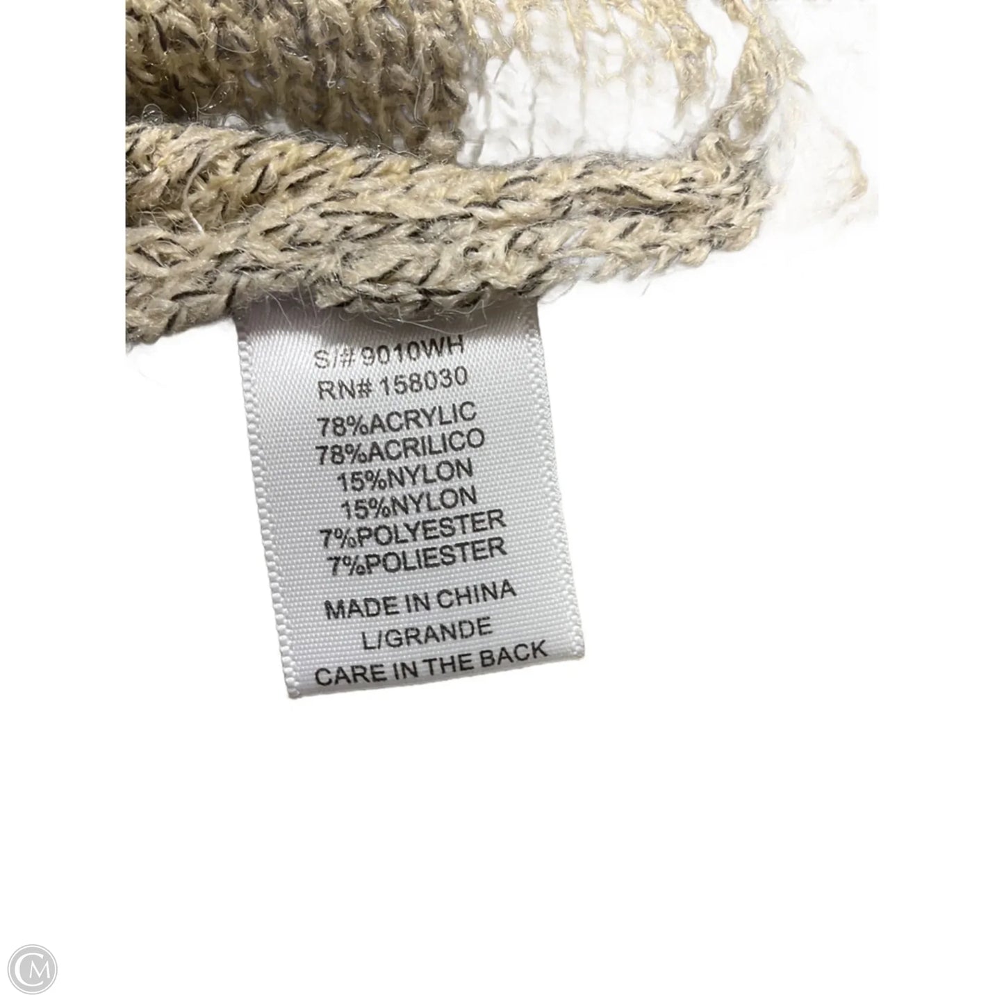 Vest Other By Love Tree In Beige, Size: L