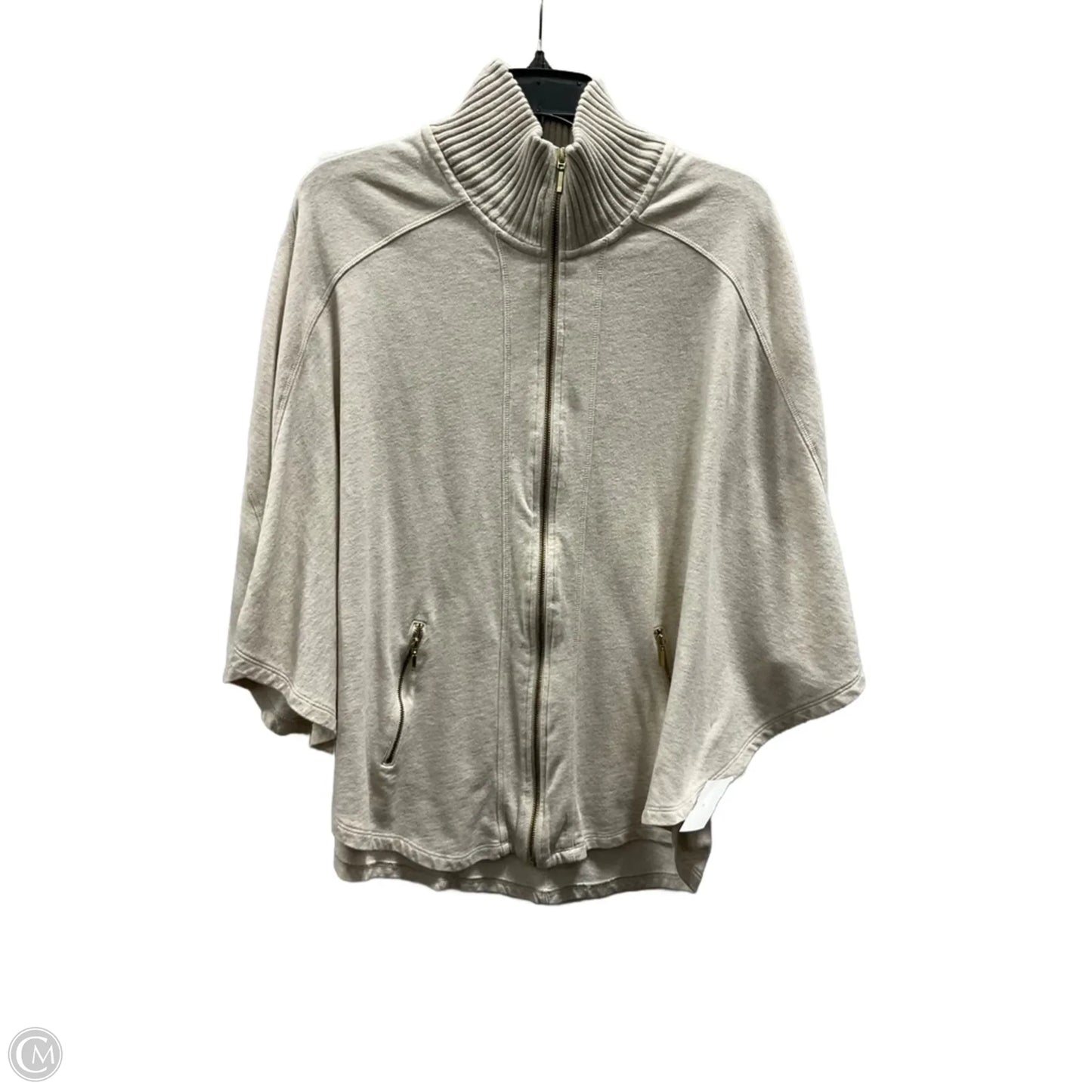 Poncho By Chicos In Beige, Size: M