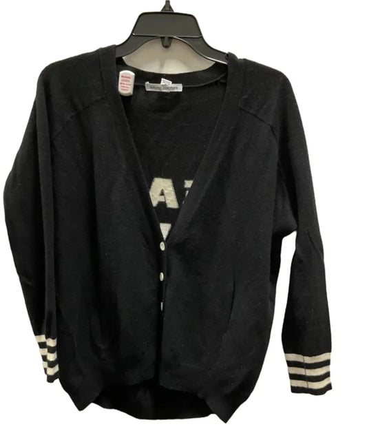 Sweater Cardigan Cashmere By Autumn Cashmere In Black, Size: Xs
