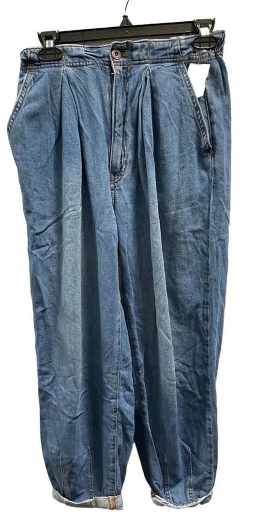 Jeans Wide Leg By Pilcro In Blue Denim, Size: 2