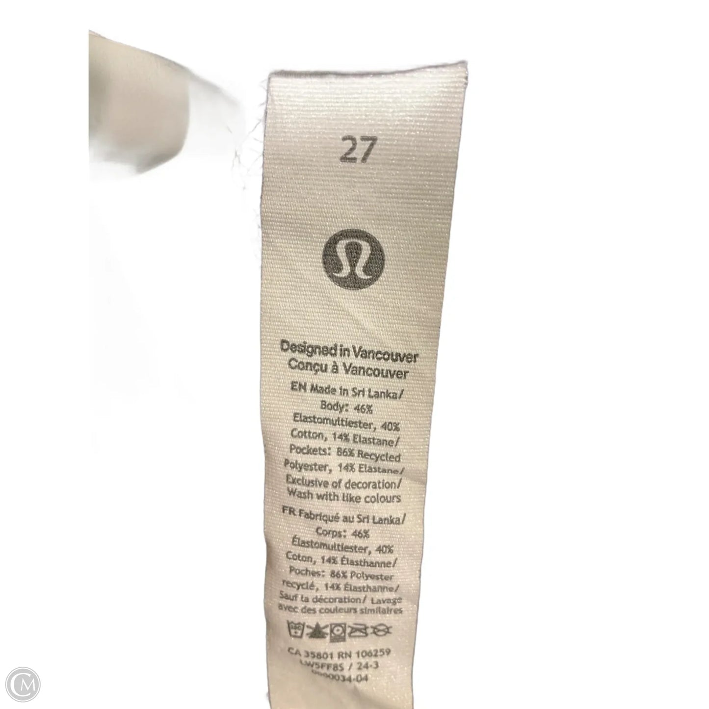 Pants Chinos & Khakis By Lululemon In Black, Size: 4