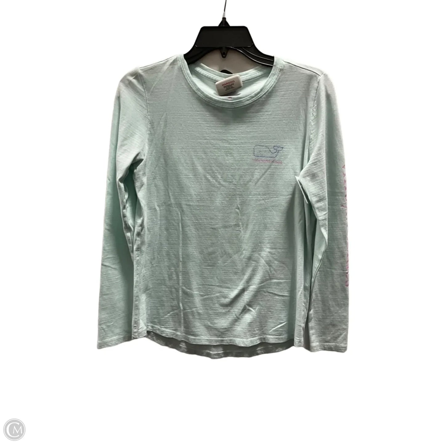 Top Long Sleeve By Vineyard Vines In Blue, Size: Xs