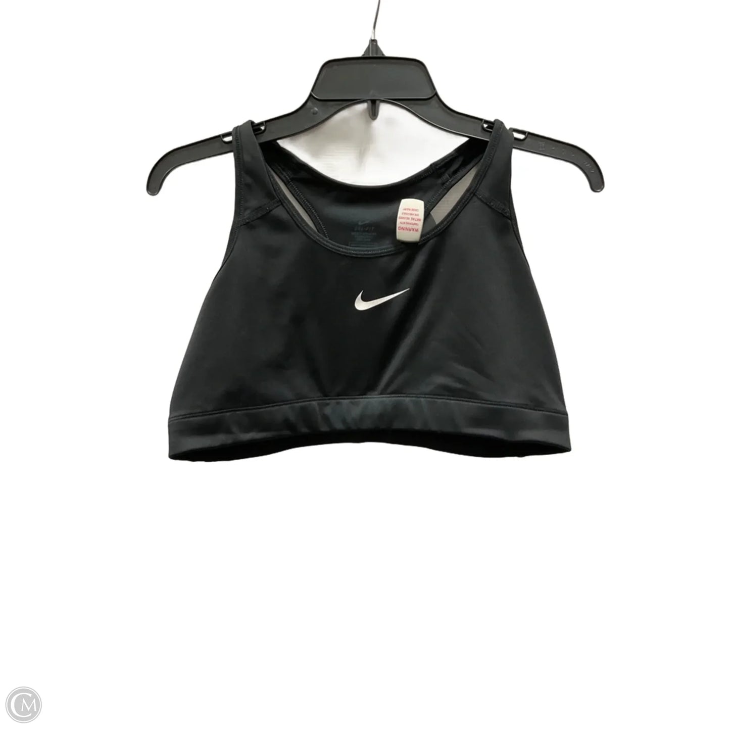 Athletic Bra By Nike Apparel In Black, Size: Xl