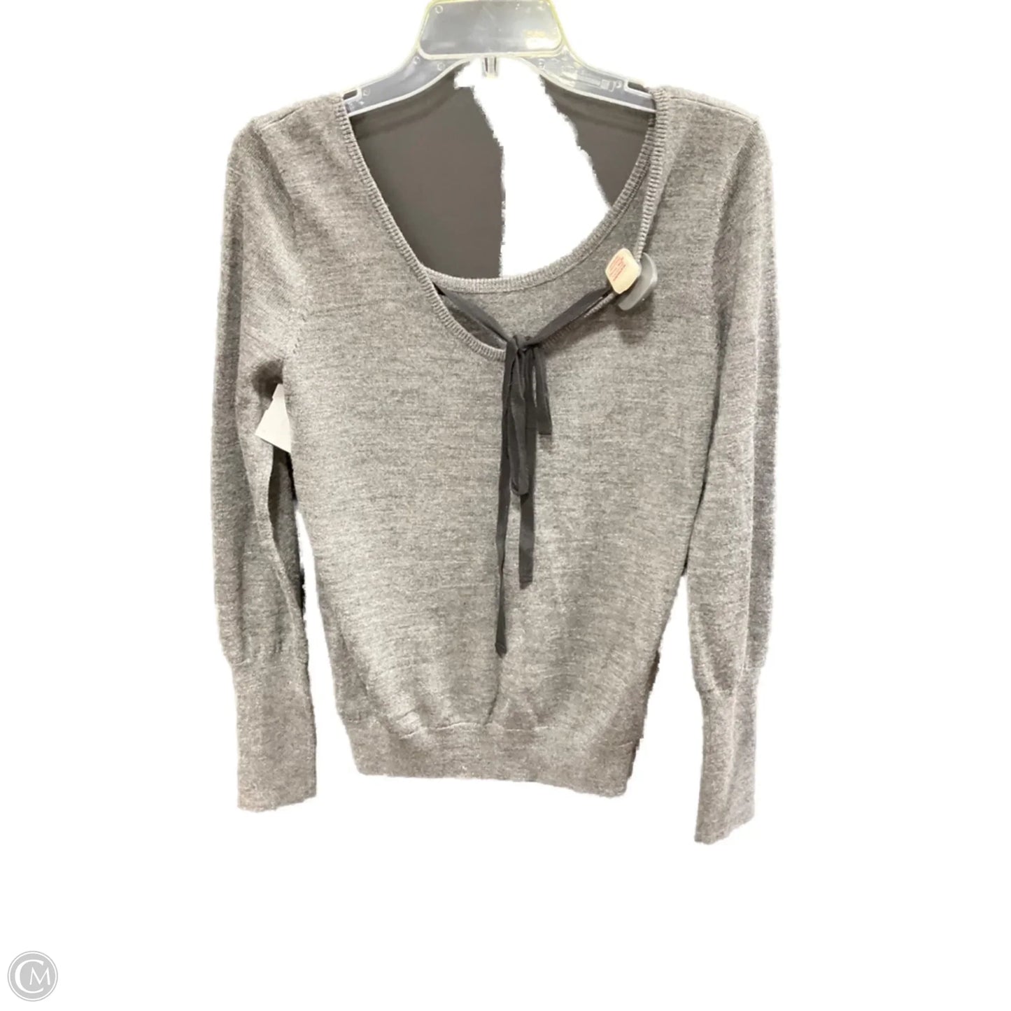 Top Long Sleeve By Clothes Mentor In Grey, Size: M