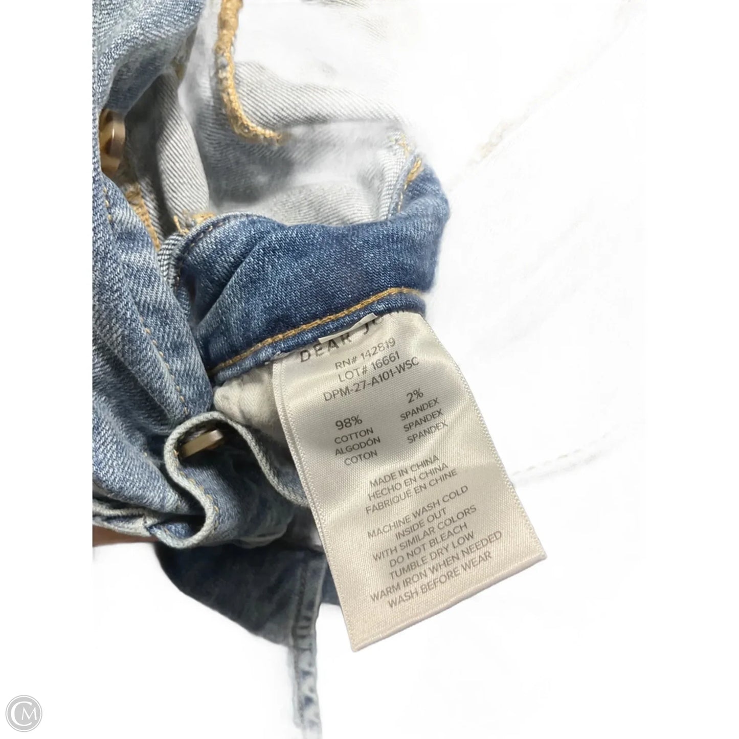 Overalls By Dear John In Blue Denim, Size: S