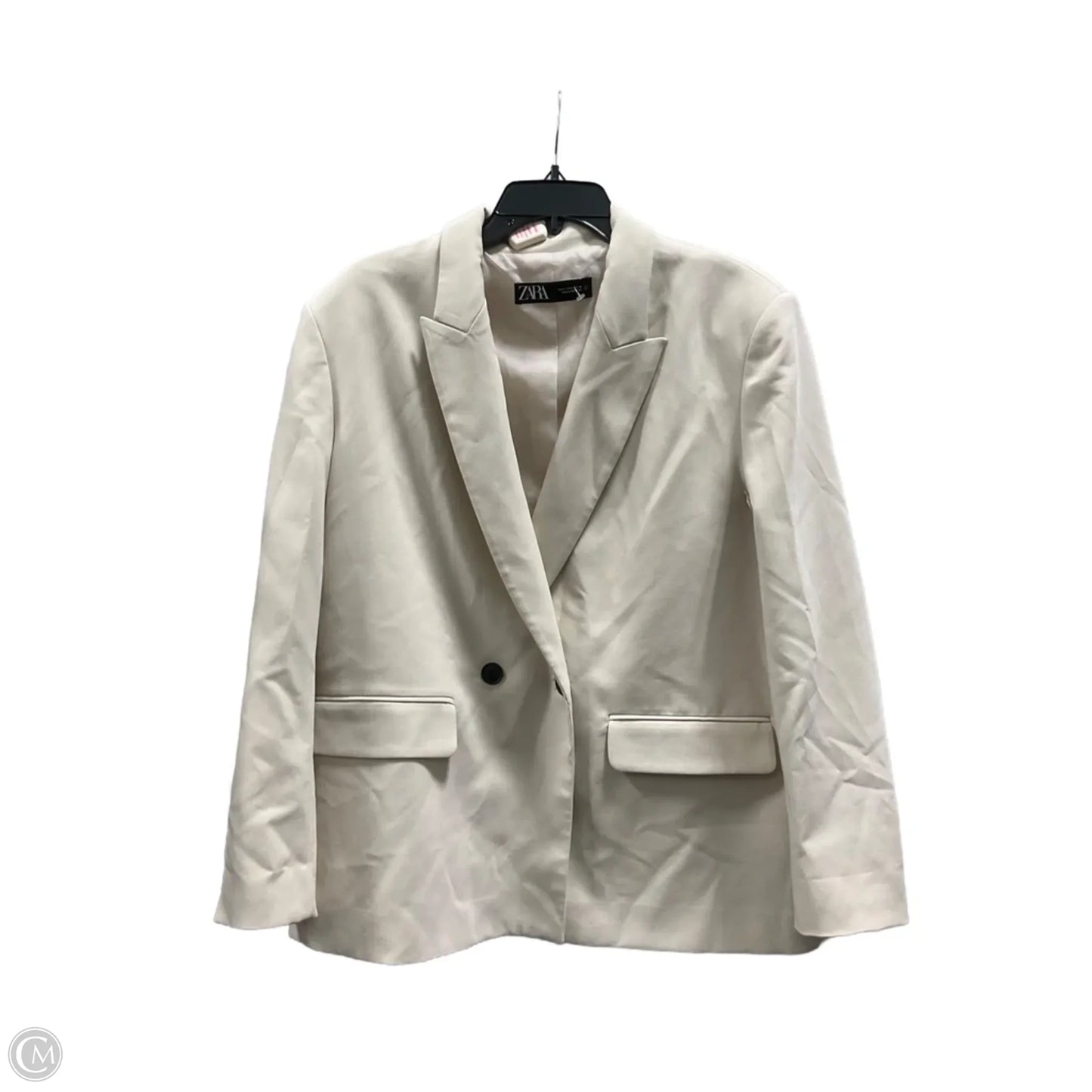 Blazer By Zara In Cream, Size: L