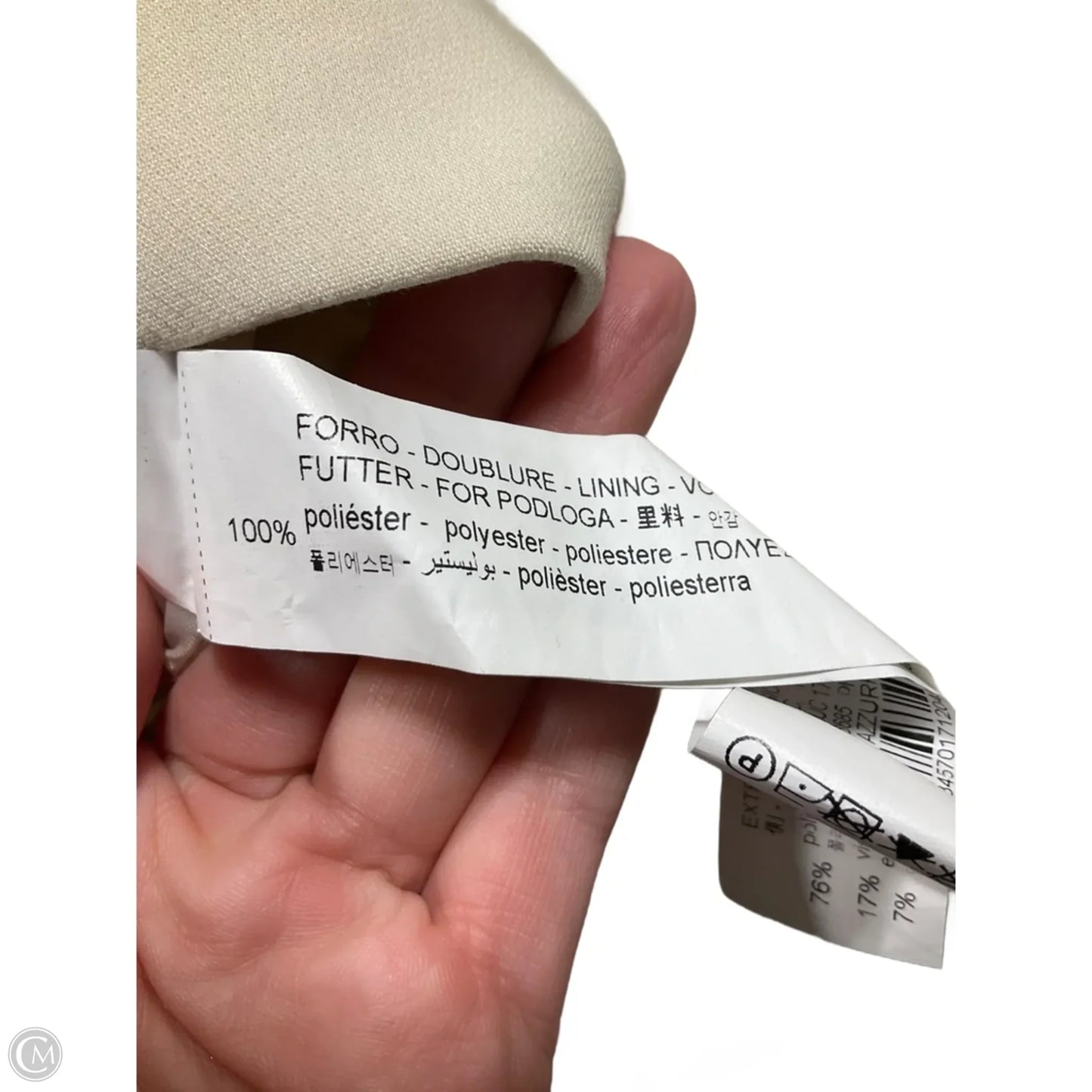 Blazer By Zara In Cream, Size: L