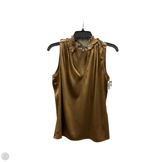 Top Sleeveless By White House Black Market In Gold, Size: S