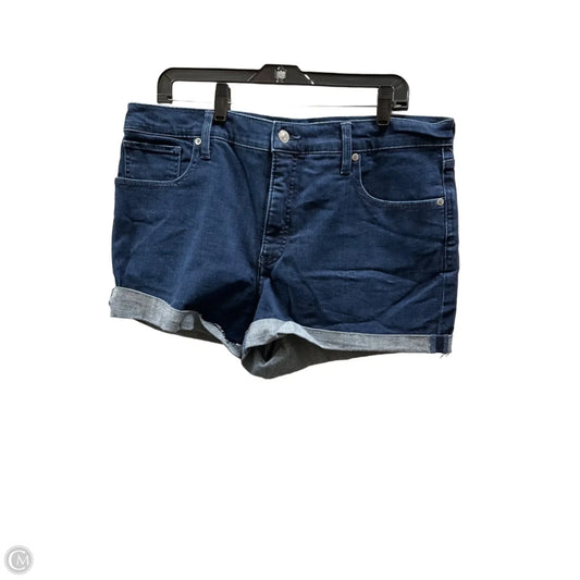 Shorts By Express In Blue Denim, Size: 14