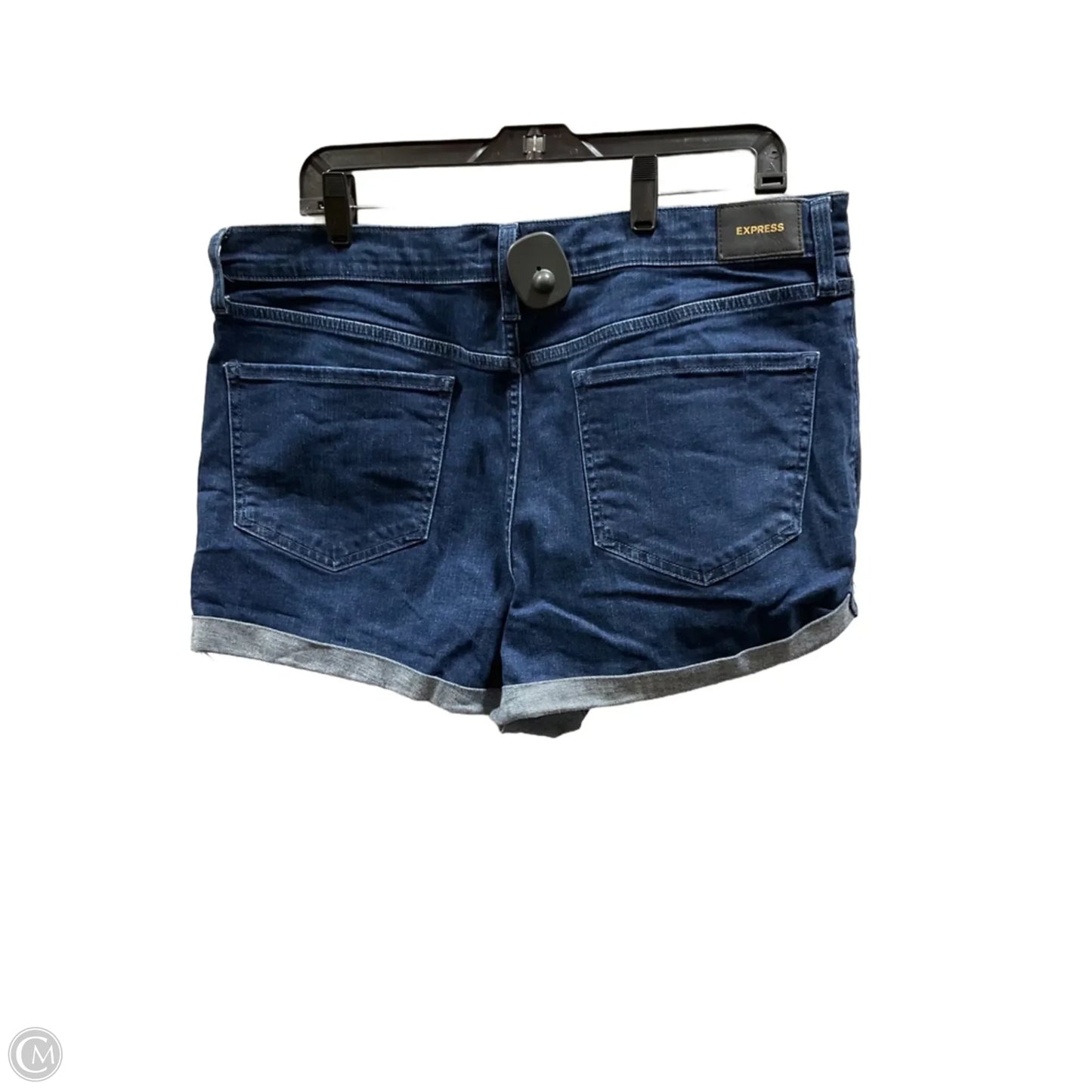 Shorts By Express In Blue Denim, Size: 14