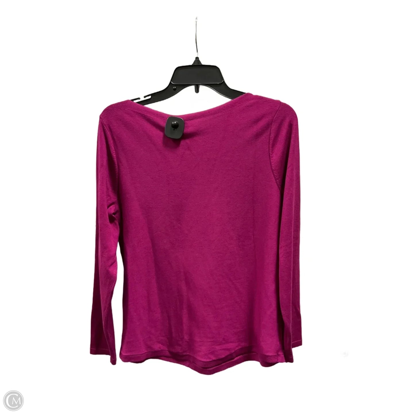 Top Long Sleeve By Chicos In Pink, Size: M