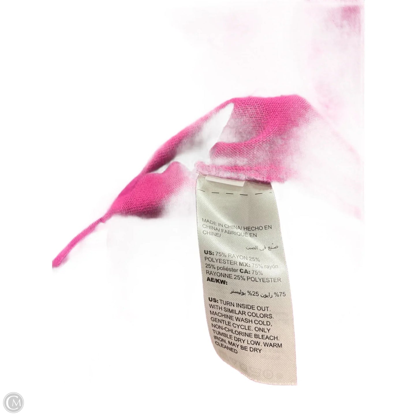 Top Long Sleeve By Chicos In Pink, Size: M