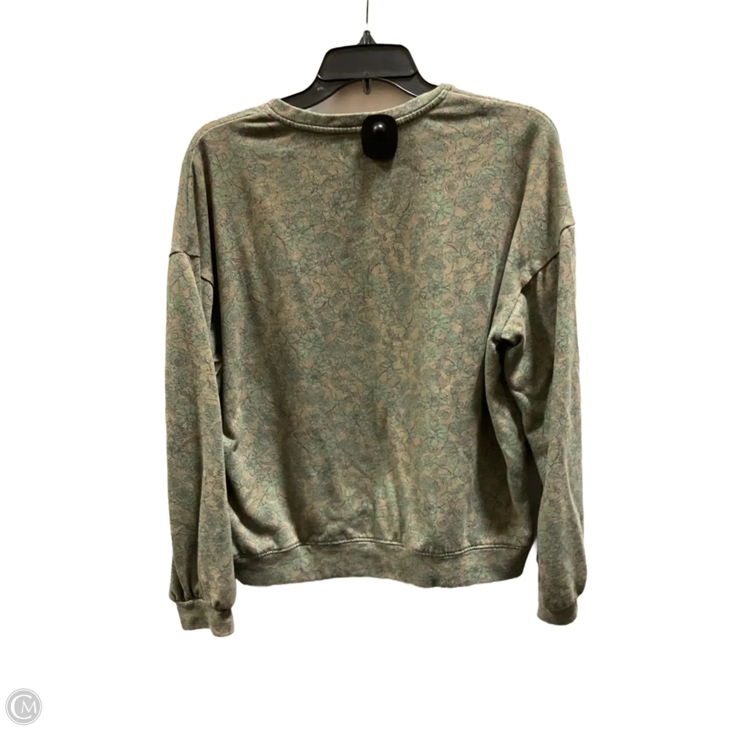 Sweatshirt Crewneck By Sundry In Floral Print, Size: Xs