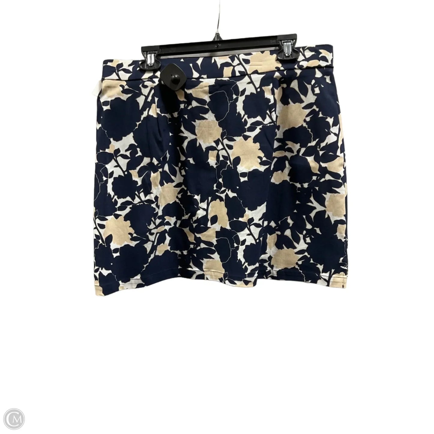 Athletic Skort By Rafaella In Floral Print, Size: 14