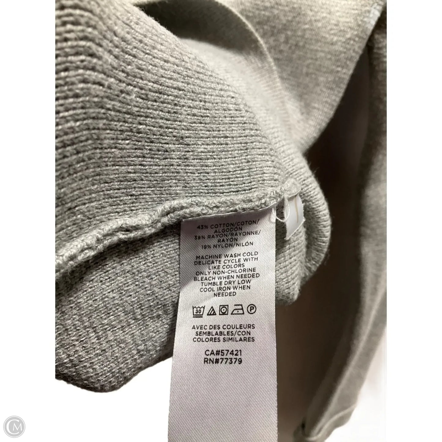 Cardigan By Ann Taylor In Grey, Size: S