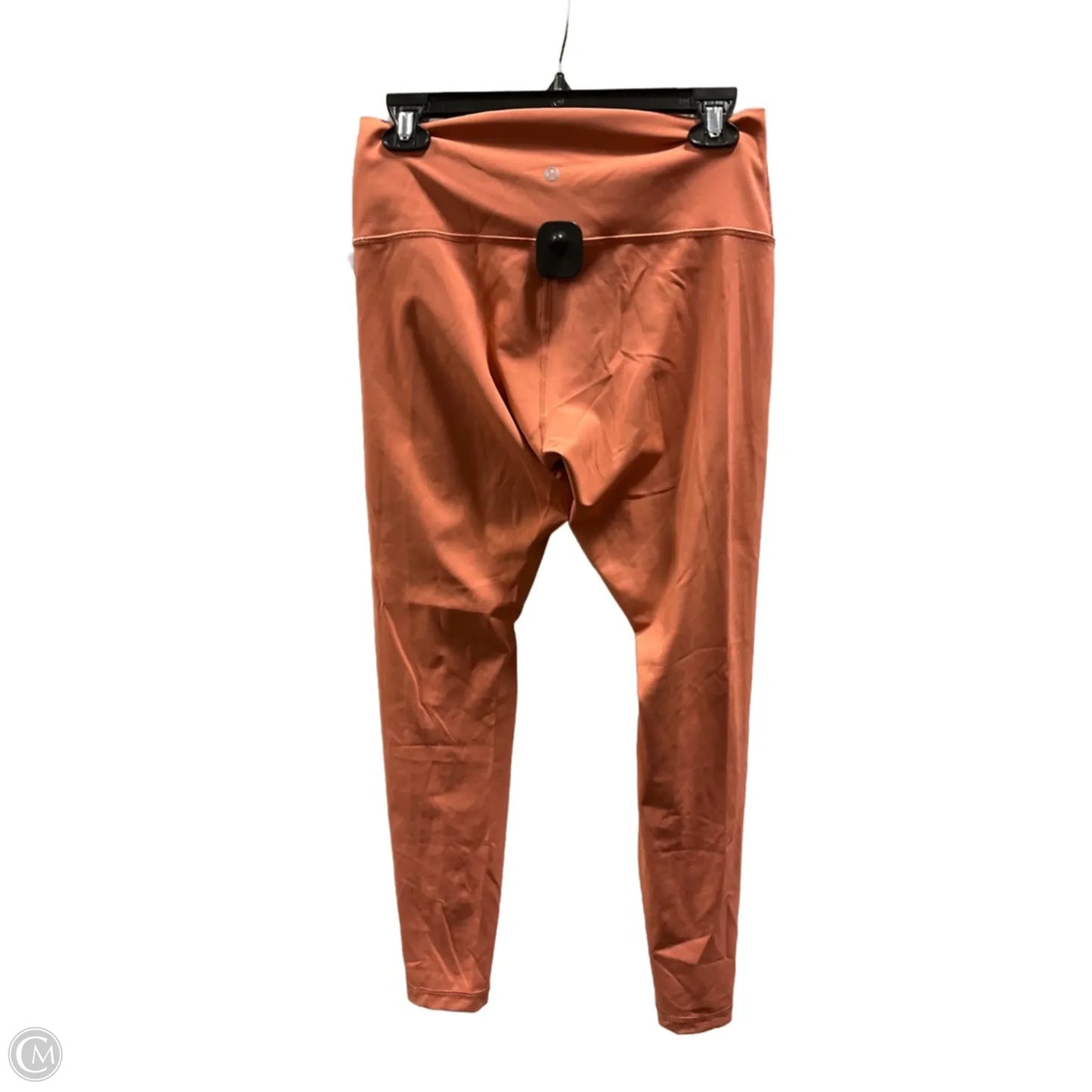 Athletic Leggings By Lululemon In Orange, Size: 10