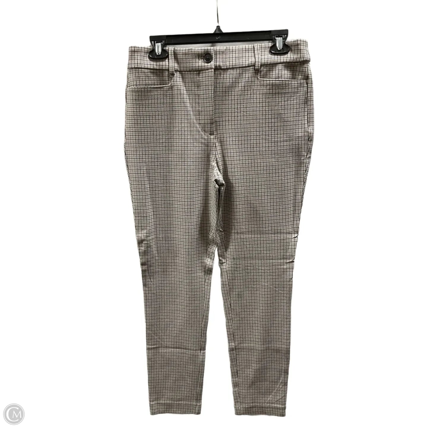 Pants Dress By Loft In Plaid Pattern, Size: 6