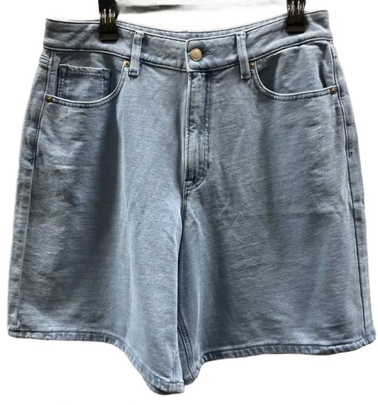 Shorts By Good American In Blue Denim, Size: 10
