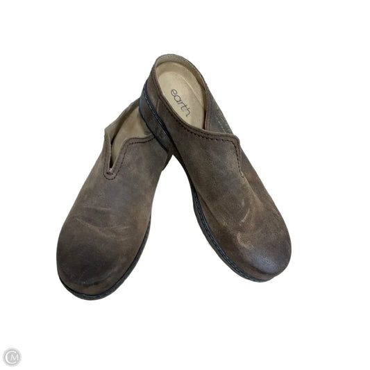 Shoes Flats By Earth In Brown, Size: 9.5