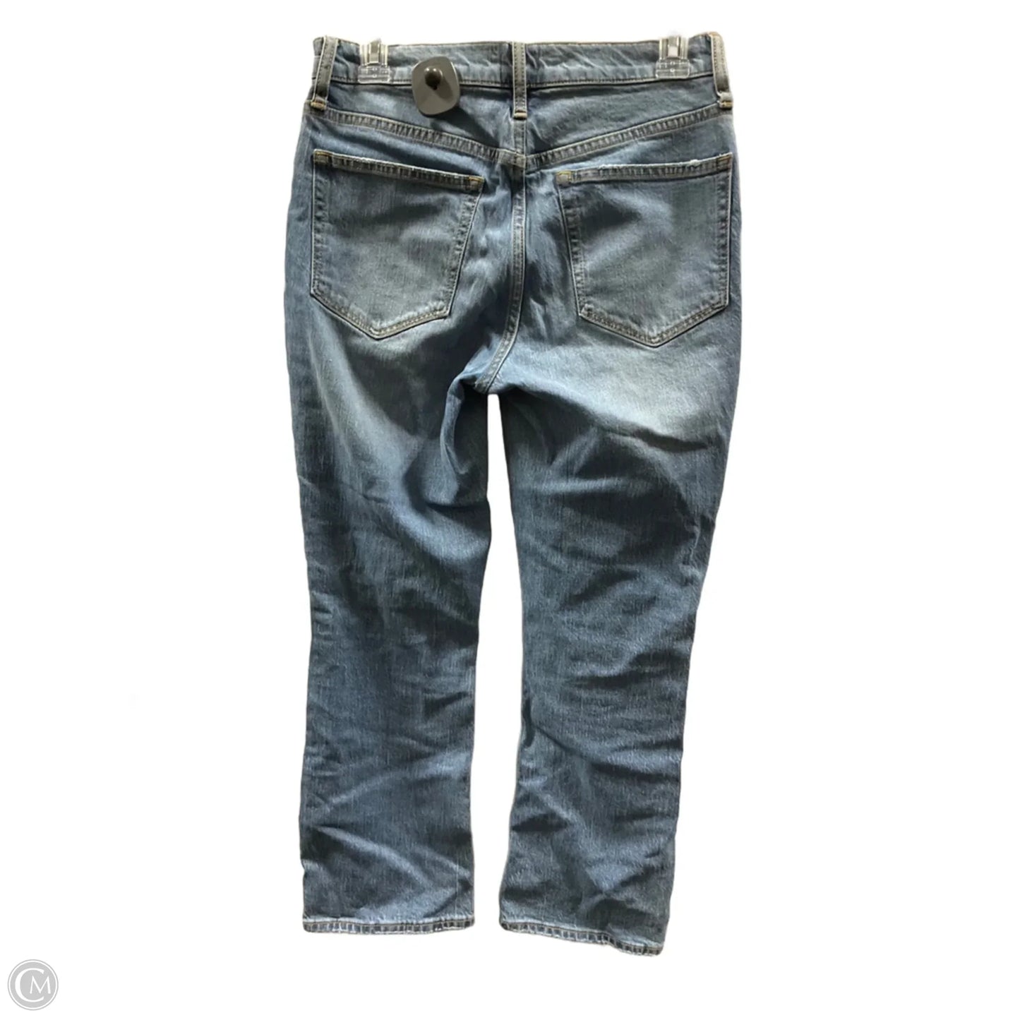 Jeans Cropped By J. Crew In Blue Denim, Size: 4