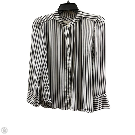 Top Long Sleeve By Loft In Striped Pattern, Size: Sp