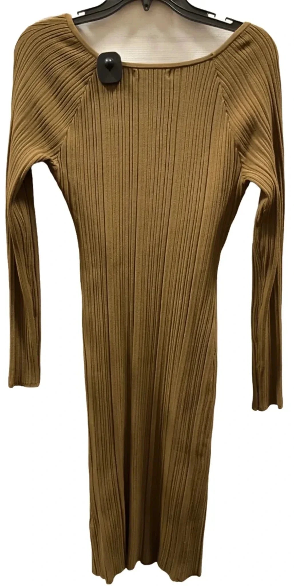 Dress Casual Midi By Banana Republic In Green, Size: M