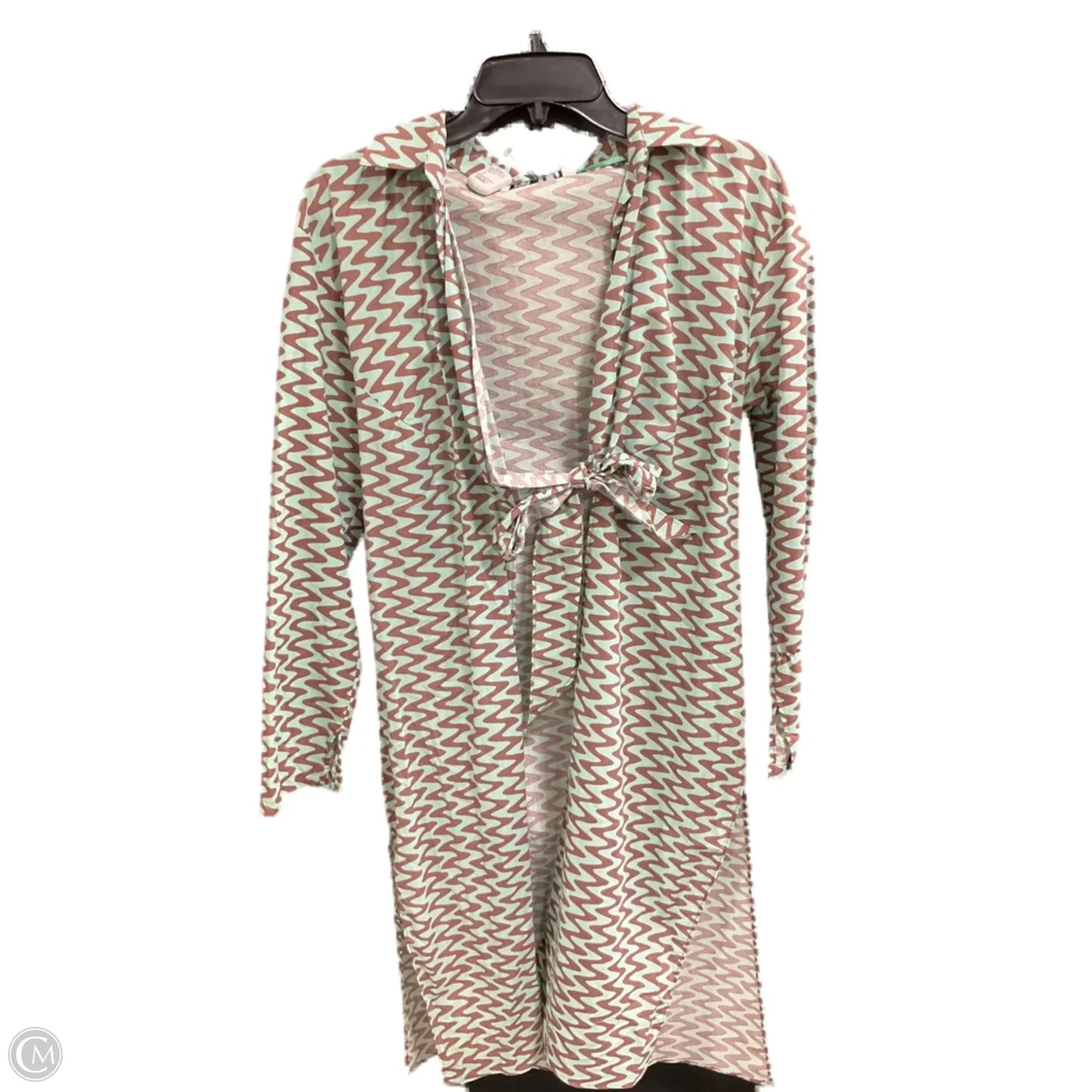 Cardigan By Zara In Green, Size: Xs