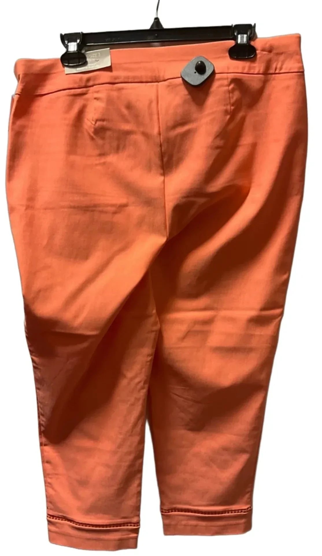 Capris By Chicos In Orange, Size: 18