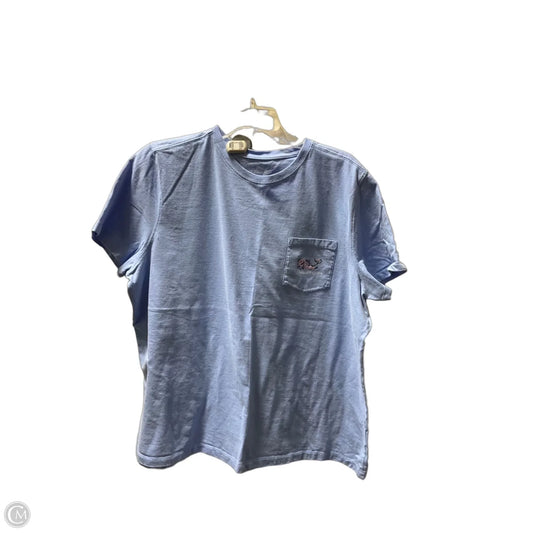 Top Short Sleeve Basic By Vineyard Vines In Blue, Size: 2x