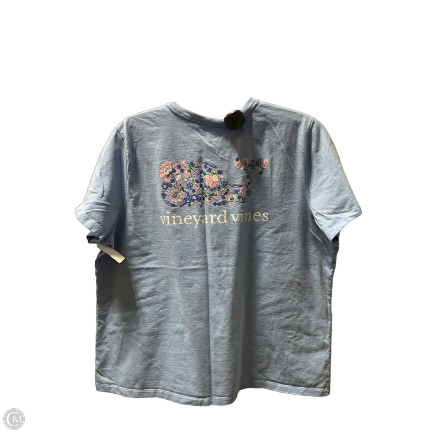 Top Short Sleeve Basic By Vineyard Vines In Blue, Size: 2x