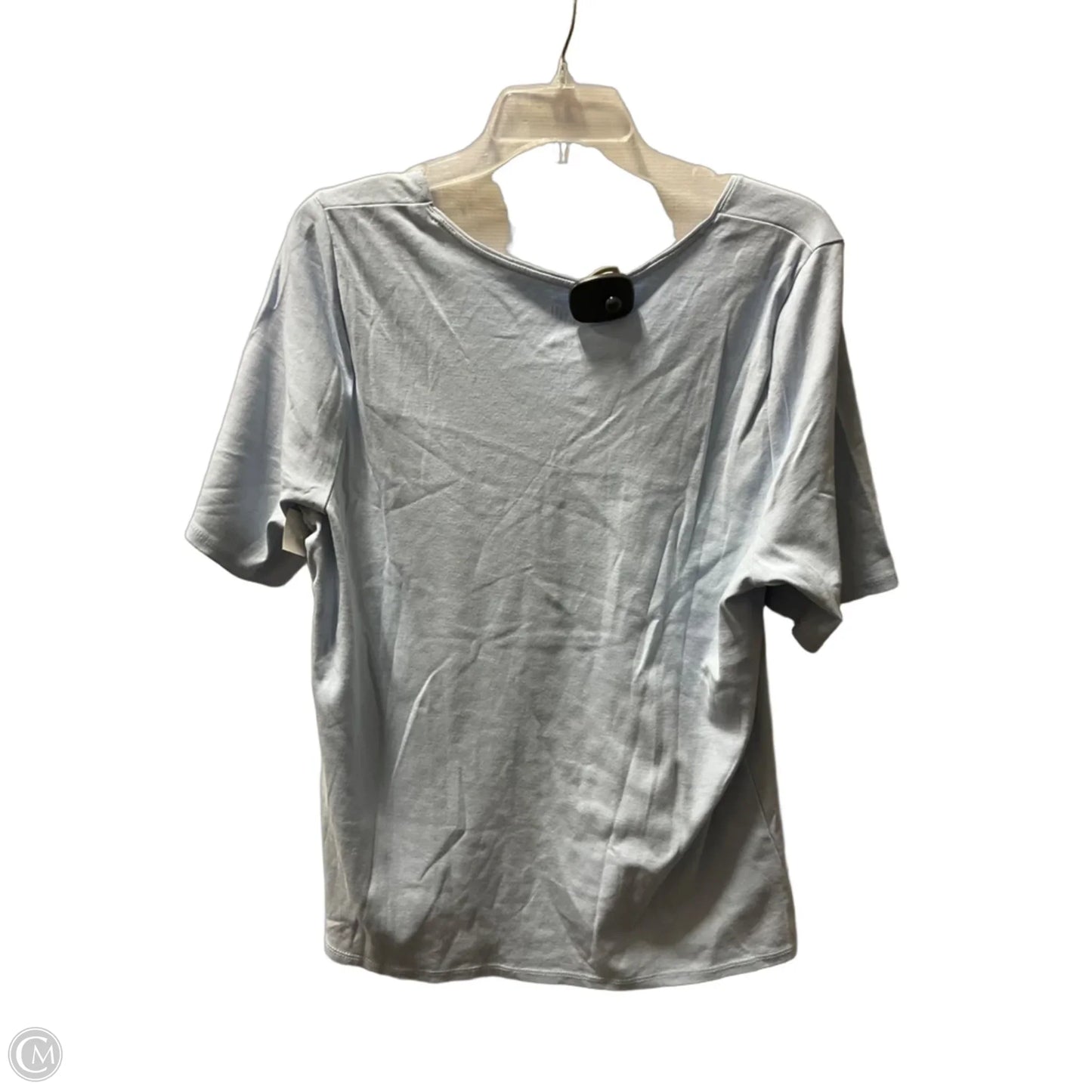 Top Short Sleeve Basic By J. Jill In Blue, Size: Xl