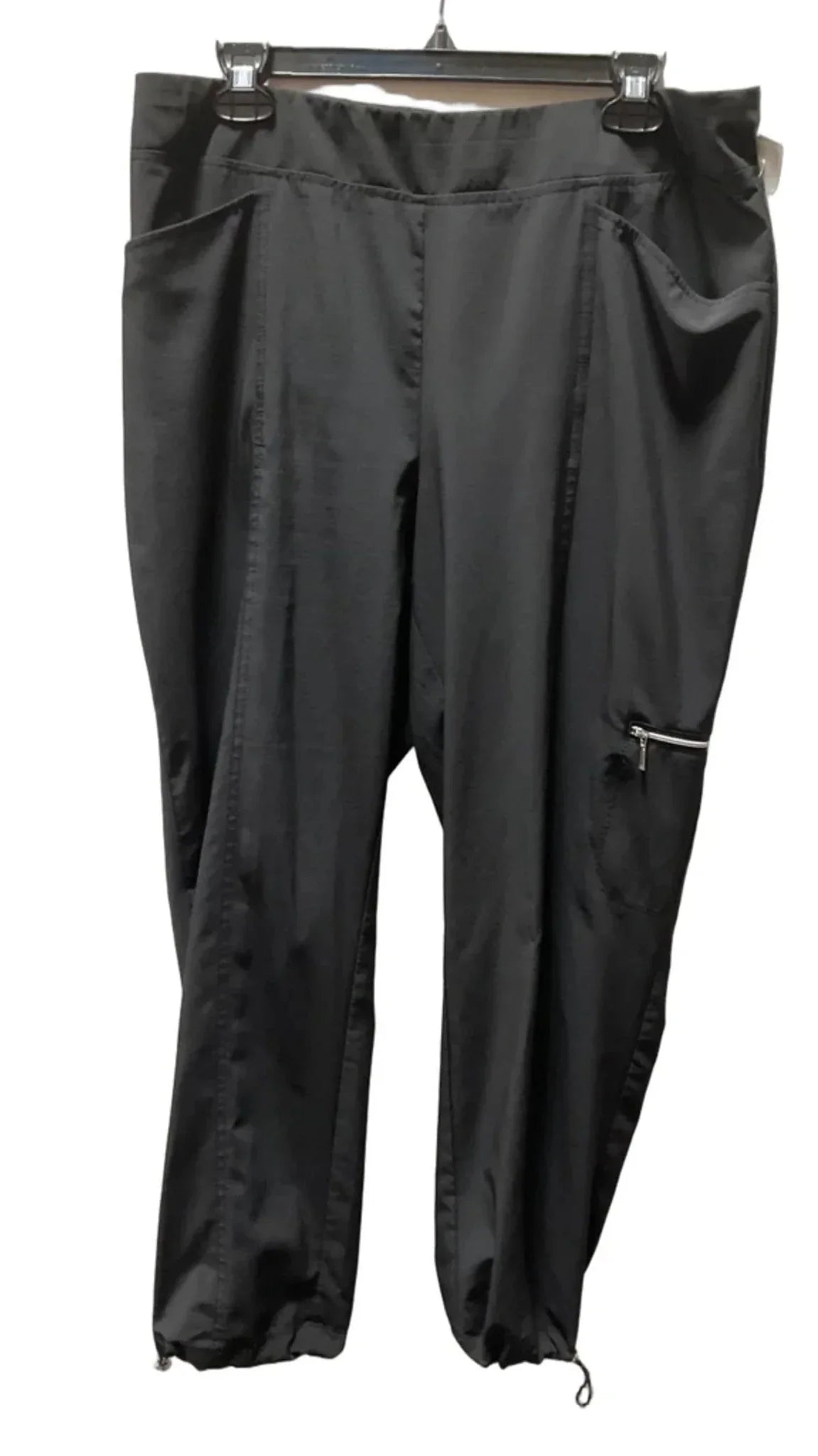 Athletic Pants By Chicos In Black, Size: 12