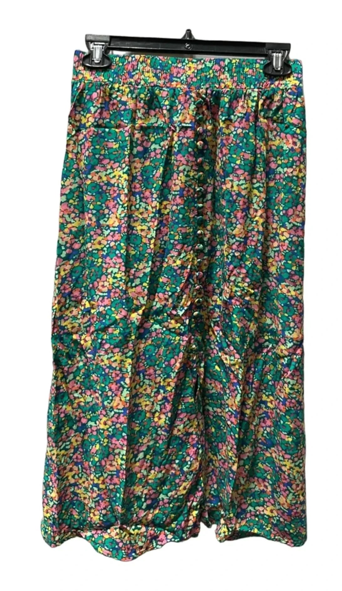 Skirt Midi By Loft In Green, Size: Xs