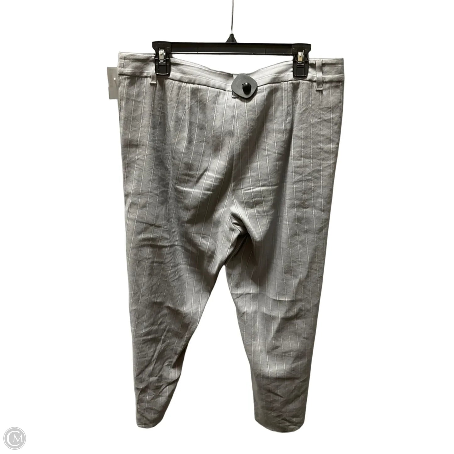 Pants Linen By J. Jill In Striped Pattern, Size: 14