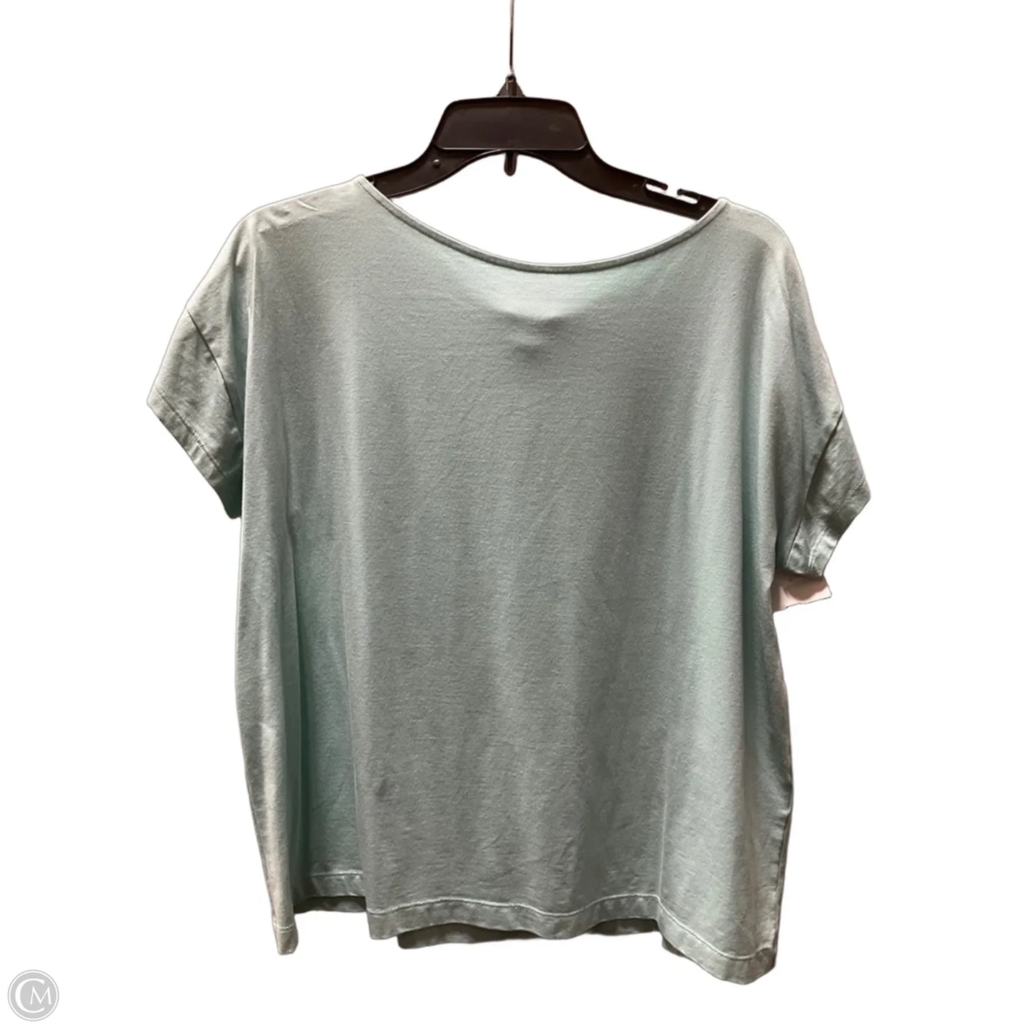 Top Short Sleeve Basic By J. Jill In Blue, Size: L