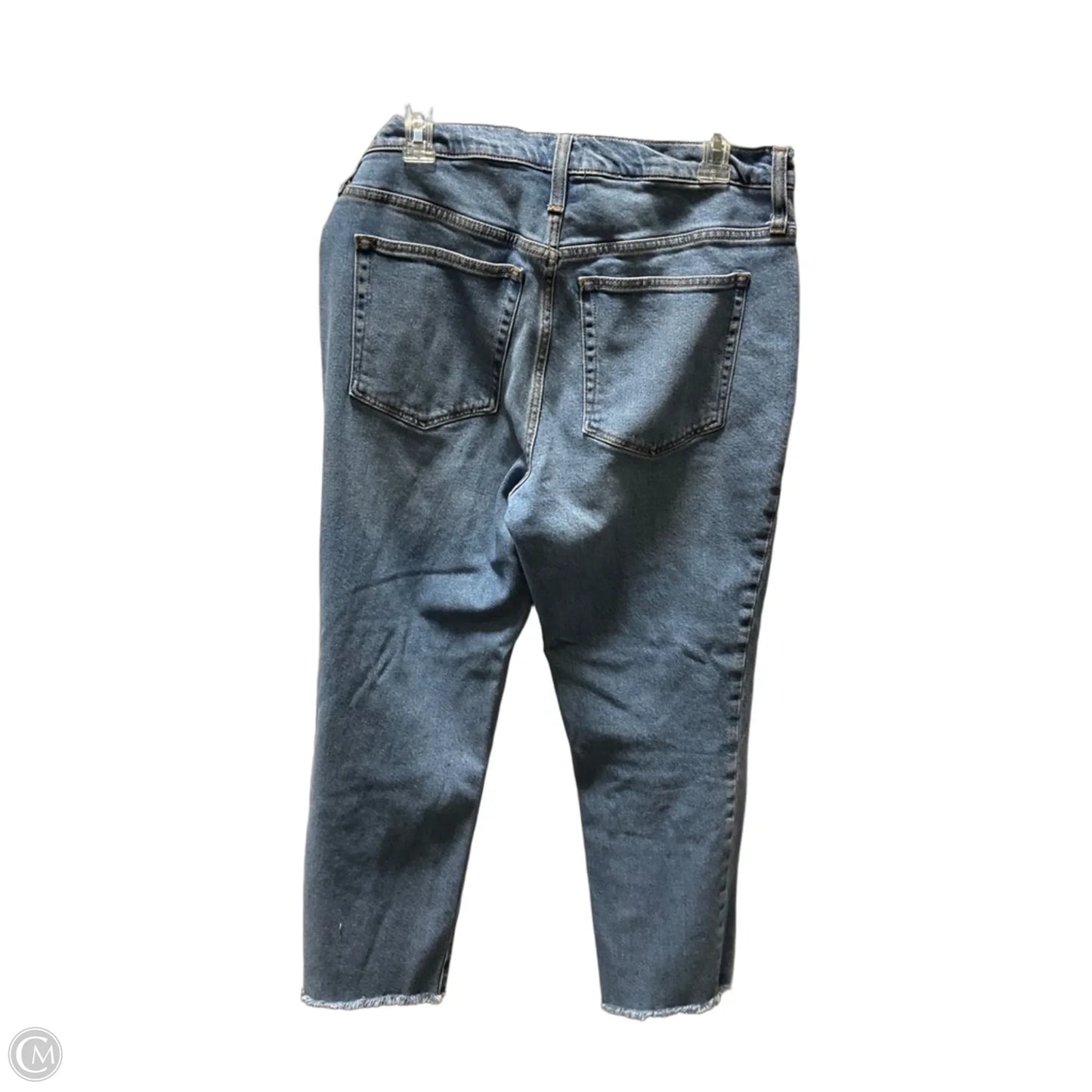 Jeans Straight By J. Crew In Blue Denim, Size: 8