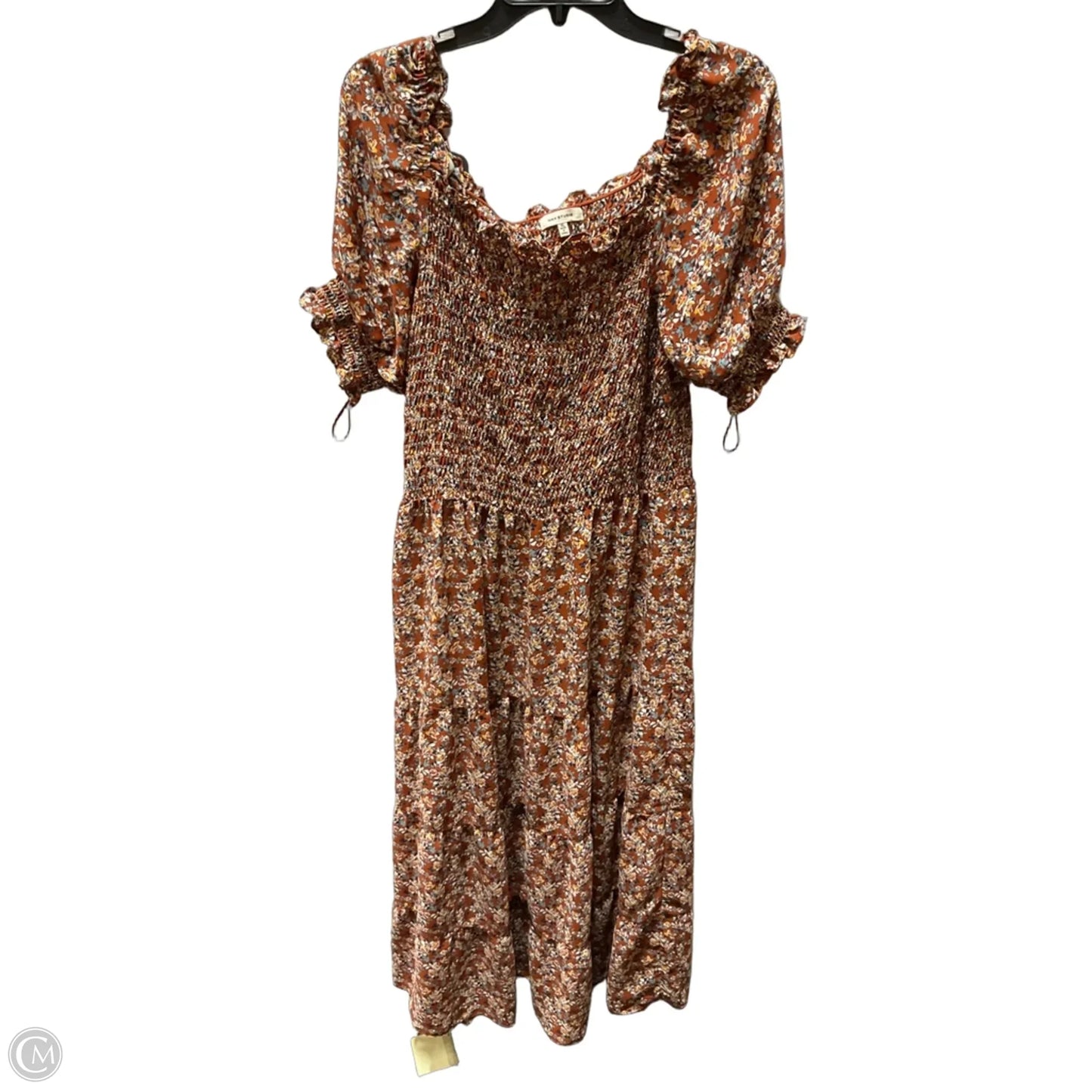 Dress Casual Maxi By Max Studio In Floral Print, Size: Xl