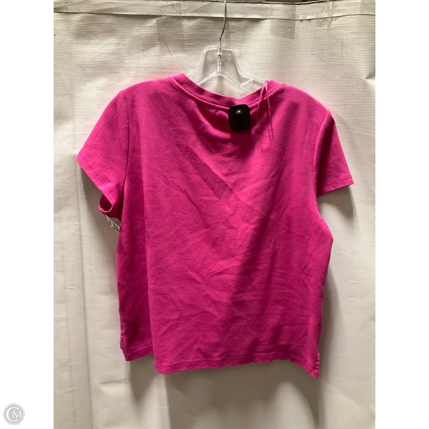 Top Short Sleeve Basic By Vince Camuto In Pink, Size: L