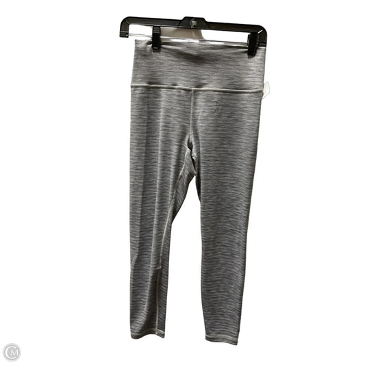 Athletic Leggings By Athleta In Grey, Size: M
