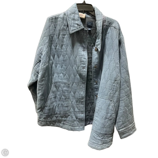 Jacket Denim By J. Jill In Blue, Size: 2x