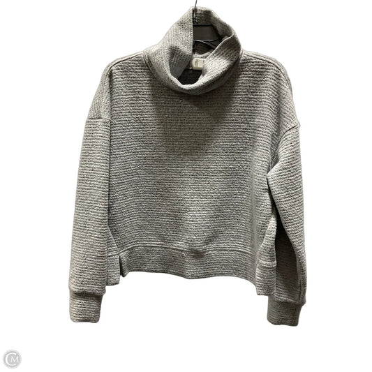 Athletic Sweatshirt Collar By Calia In Grey, Size: M