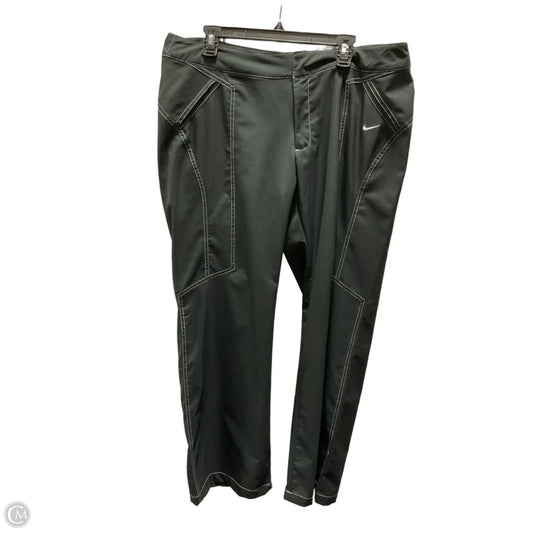 Athletic Pants By Nike Apparel In Black, Size: 16