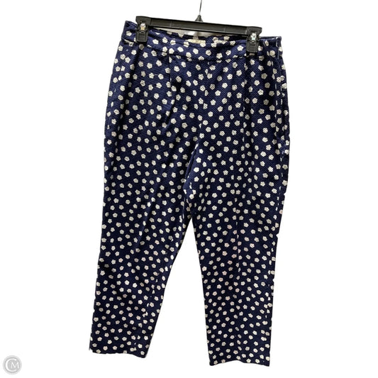 Pants Designer By Kate Spade In Blue, Size: 14