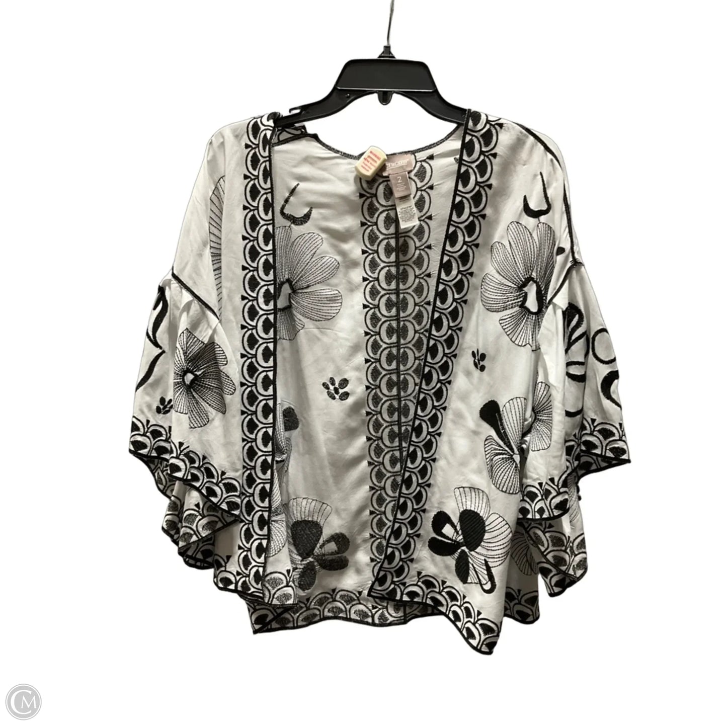 Cardigan By Chicos In White, Size: L