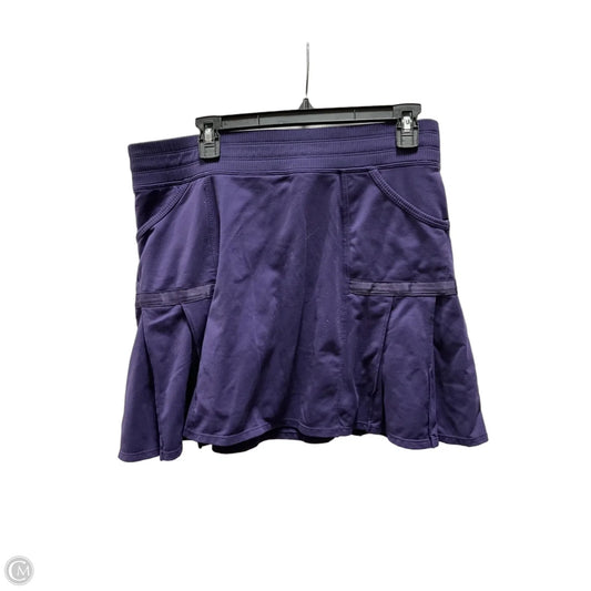 Athletic Skort By Athleta In Blue, Size: L