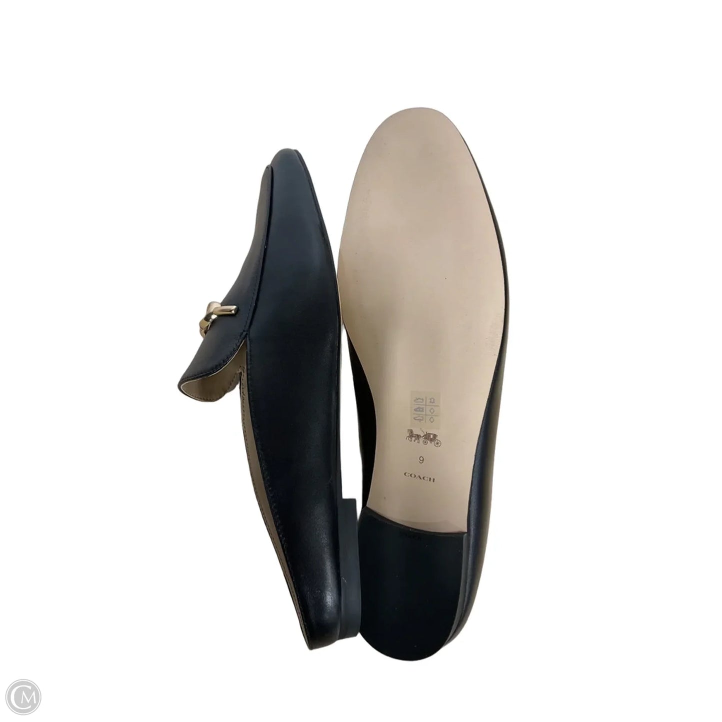 Shoes Designer By Coach In Black, Size: 9