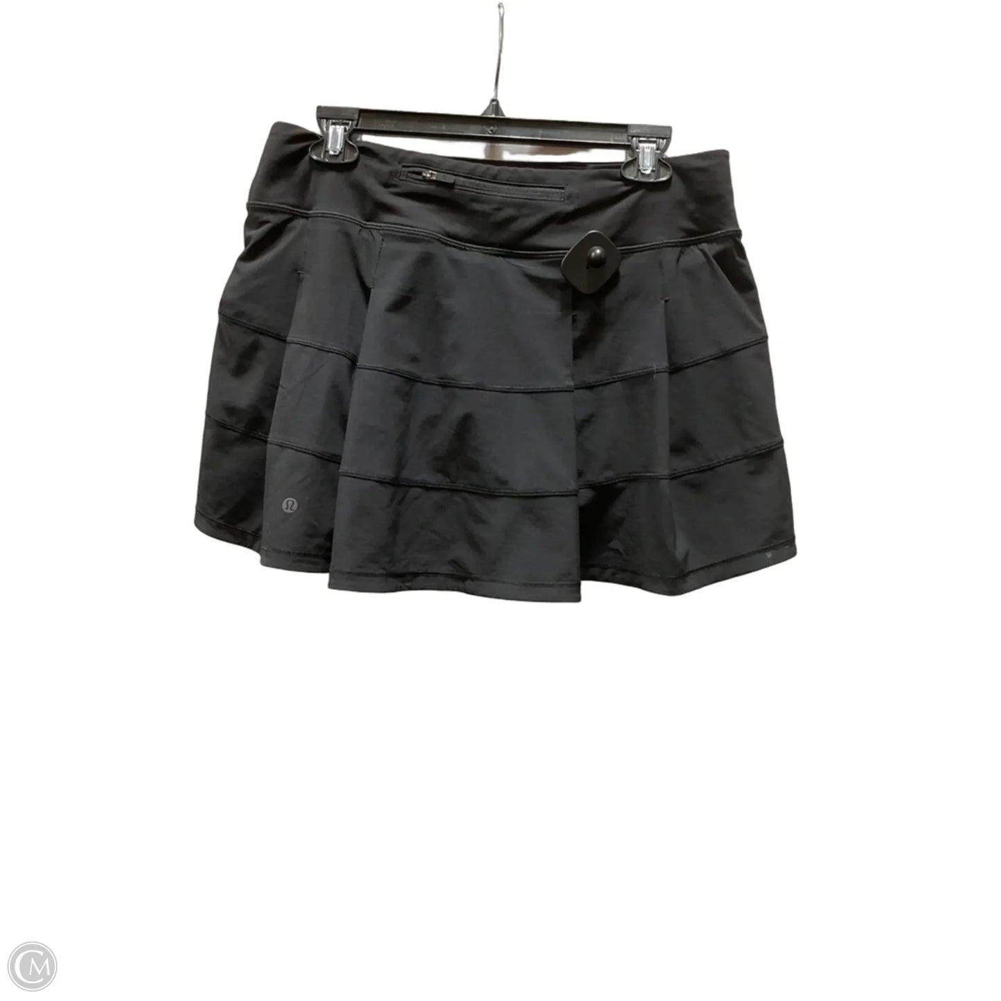 Athletic Skort By Lululemon In Black, Size: 8